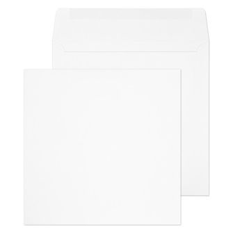Square Wallet Gummed White 170x170 100gsm Envelopes
