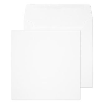 Square Wallet Gummed White 190x190 100gsm Envelopes