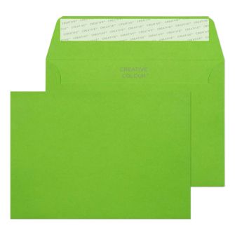 Wallet Peel and Seal Lime Green C6 114x162 120gsm Envelopes