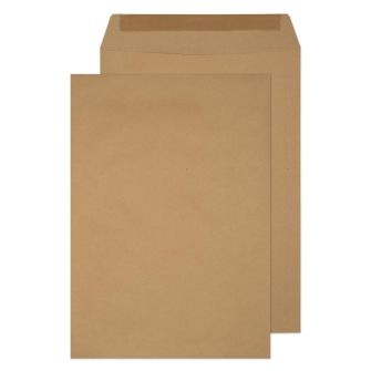 Pocket Gummed Manilla B4 352x250 120gsm Envelopes