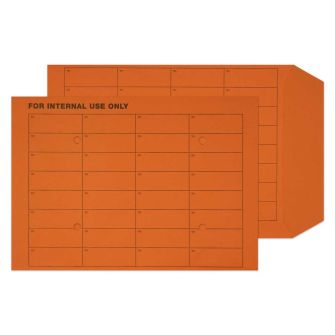 Internal Mail Pocket UnGummed Orange Manilla C4 324x229 120gsm Envelopes