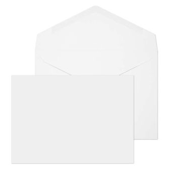 Banker Invitation Gummed White C5 162x229 100gsm Envelopes