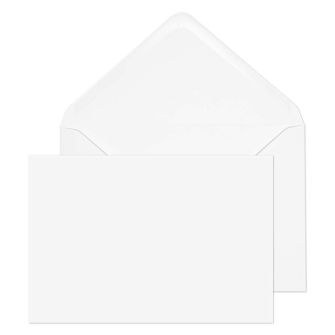 Banker Invitation Gummed White 133x197 100gsm Envelopes