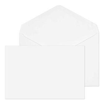 Banker Invitation Gummed White 127x190 90gsm Envelopes