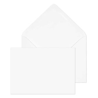 Banker Invitation Gummed White 121x171 90gsm Envelopes