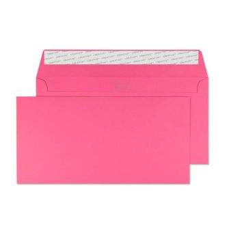 Wallet Peel and Seal Flamingo Pink DL+ 114x229 120gsm Envelopes