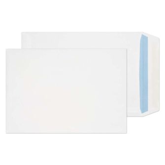 Pocket Gummed White 254x178 100gsm Envelopes