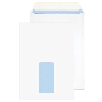 Pocket Peel and Seal Window White C5 229x162 100gsm Envelopes