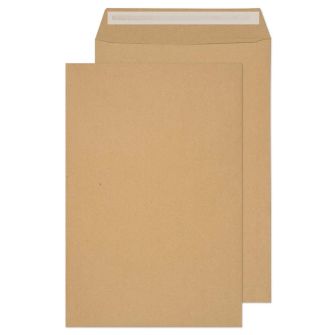 Pocket Peel and Seal Manilla 381x254 115gsm Envelopes