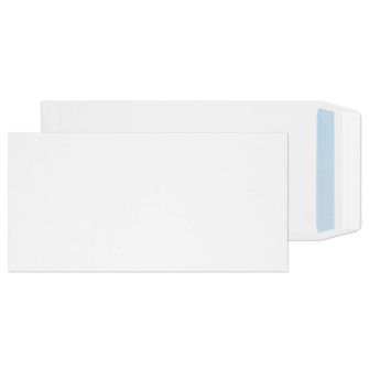 Pocket Peel and Seal White 2/3 C4 305x152 100gsm Envelopes