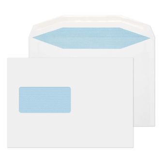 Mailer Gummed Window White C5- 155x220 90gsm Envelopes