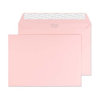 Wallet Peel and Seal Baby Pink C5 162x229 120gsm Envelopes