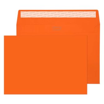 Wallet Peel and Seal Pumpkin Orange C5 162x229 120gsm Envelopes
