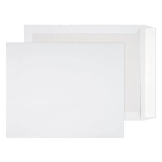 Board Back Pocket Peel and Seal White 394x318 120gsm