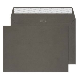 Wallet Peel and Seal Graphite Grey C5 162x229 120gsm Envelopes