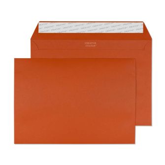 Wallet Peel and Seal Marmalade Orange C5 162x229 120gsm Envelopes