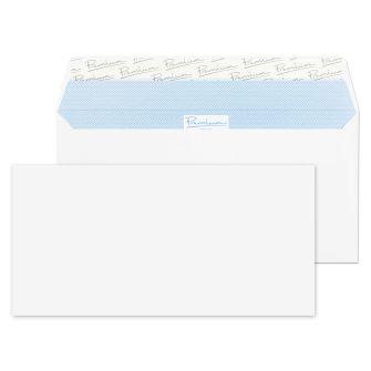 Wallet Peel and Seal Ultra White Wove DL+ 114x229 120gsm Envelopes