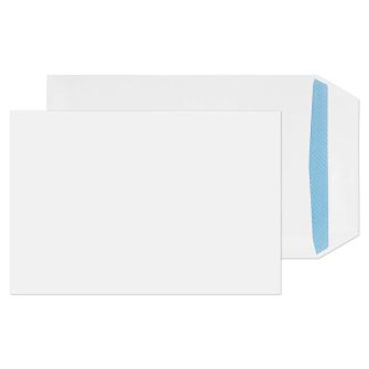 Pocket Self Seal White C5+ 240x165 100gsm Envelopes