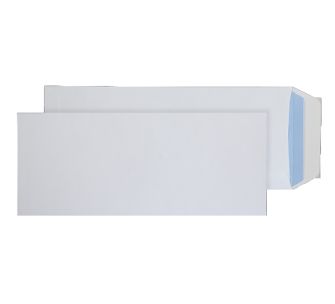 Pocket Peel and Seal White Half C4 305x127 100gsm Envelopes