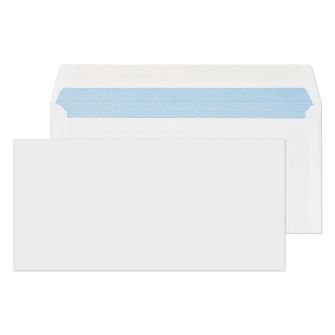 Wallet Gummed White BRE 105x216 80gsm Envelopes
