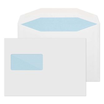 Mailer Gummed High Window White C5 162x229 90gsm Envelopes