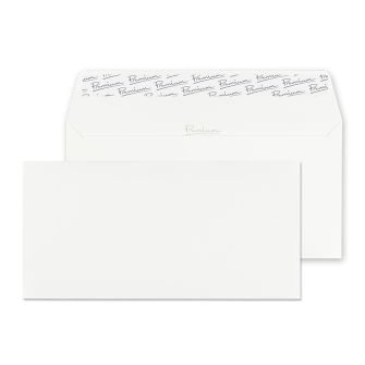 Wallet Peel and Seal Brilliant White Wove DL 110x220 120gsm Envelopes