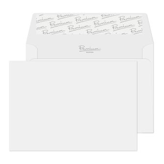 Wallet Peel and Seal Brilliant White Wove C6 114x162 120GM BX500 Envelopes