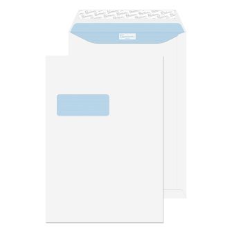Pocket Peel and Seal Window Ultra White Wove B4 352x250 120gsm Envelopes