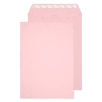 Pocket Peel and Seal Baby Pink C4 324x229mm 120gsm Envelopes