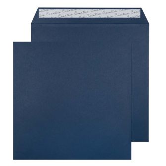 Square Wallet Peel and Seal Oxford Blue 220x220 120gsm Envelopes