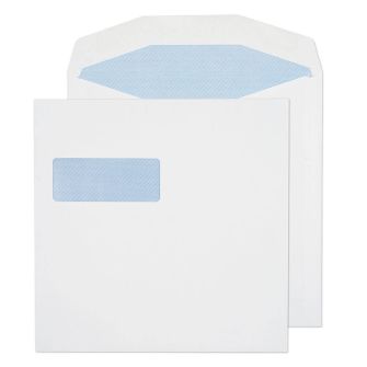 Mailer Gummed High Window White 220x220 100gsm Envelopes