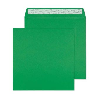 Square Wallet Peel and Seal Avocado Green 160x160 120gsm Envelopes