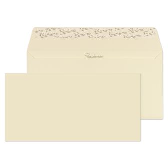 Wallet Peel and Seal Cream Wove DL 110x220 120gsm Envelopes