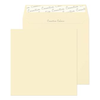 Square Wallet Peel and Seal Clotted Cream 160x160 120gsm Envelopes