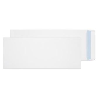 Pocket Peel and Seal White 381x152 120gsm Envelopes