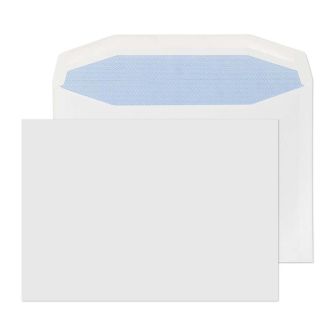 Mailer Gummed White C5 162x229 100gsm Envelopes