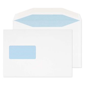 Mailer Gummed Window White C5 162x235 110gsm Envelopes