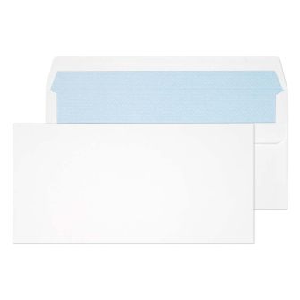Wallet Self Seal White DL 110x220 110gsm Envelopes