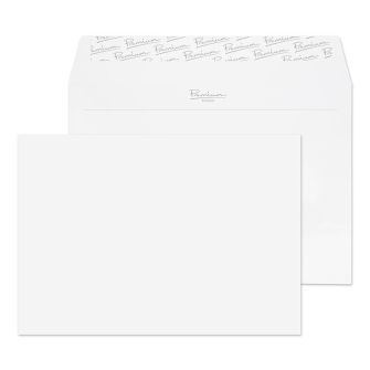 Wallet Peel and Seal Diamond White Laid C5 162x229 120gsm Envelopes