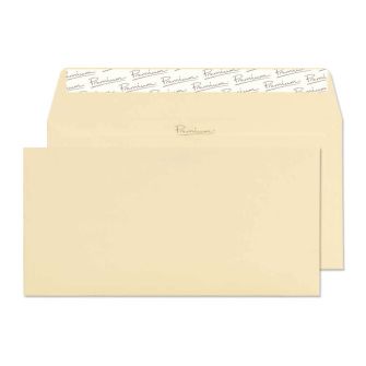 Wallet Peel and Seal Vellum Laid DL 110x220 120gsm Envelopes