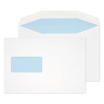 Mailer Gummed Window White C5+ 162x235 100gsm Envelopes