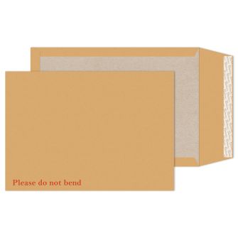 Board Back Pocket Peel and Seal Cream Manilla C4 324x229 130gsm Envelopes