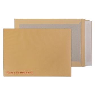 Board Back Pocket Peel and Seal Cream Manilla C4 324x229 130gsm Envelopes