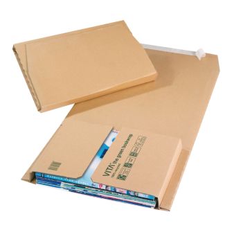 Green Bookwrap Manilla Peal & Seal 435x318x60mm