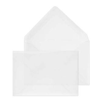Invitation Gummed Translucent White 90gsm BX1000 Envelopes