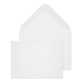 Banker Invitation Gummed White 83x112 90gsm Envelopes