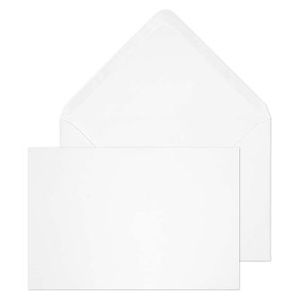 Banker Invitation Gummed Ultra White Wove 133x197 120gsm Envelopes