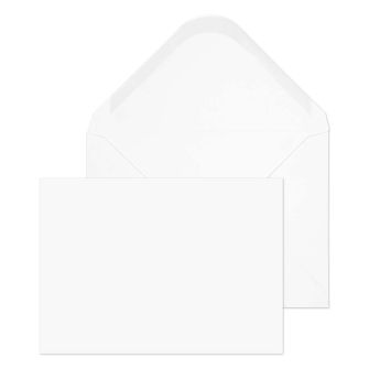 Banker Invitation Gummed Ultra White Wove 133x185 120gsm Envelopes