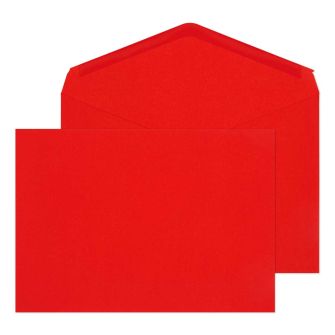 Banker Invitation Gummed Red C5 162x229 100gsm Envelopes