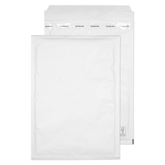 Padded Bubble Pocket Peel and Seal White 340x230